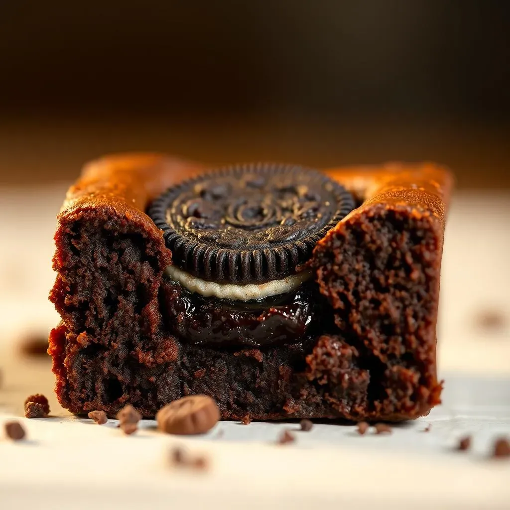 Amazing Brownies Stuffed with Oreos: Easy Recipe