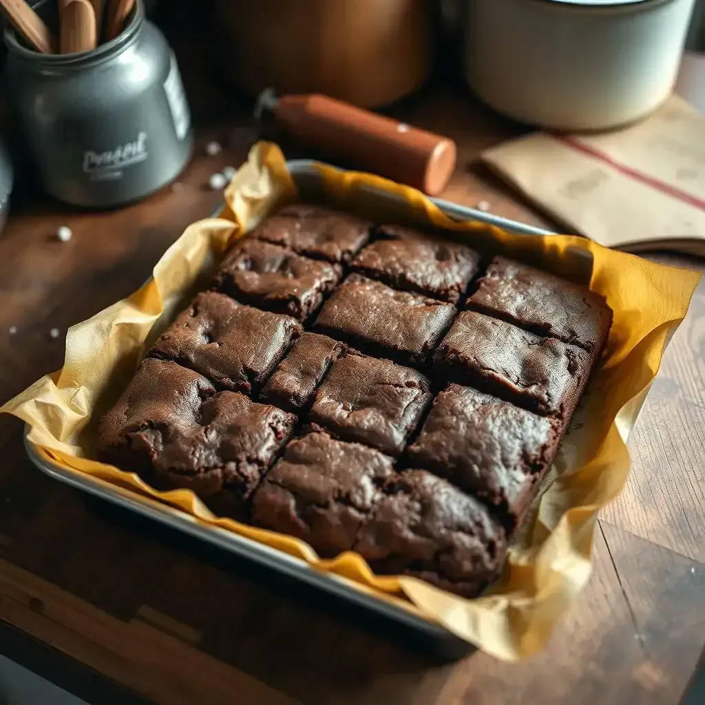 Cakey Brownie Pan Size Matters