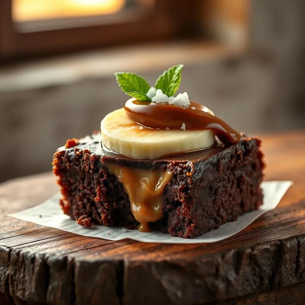 Amazing Cocoa Banana Peanut Butter Brownies: Easy Recipe