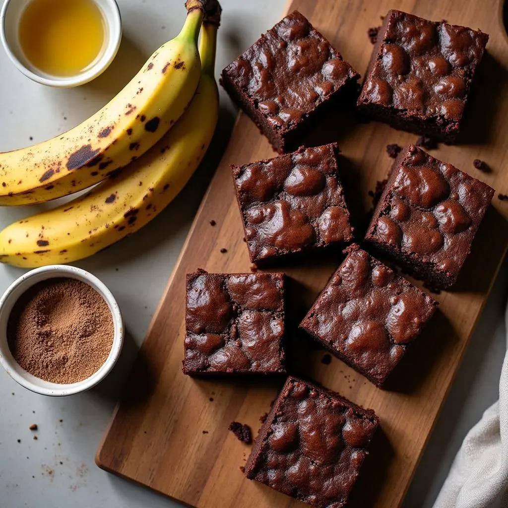 Conscious Plant Kitchen's Secret to Fudgy Banana Brownies