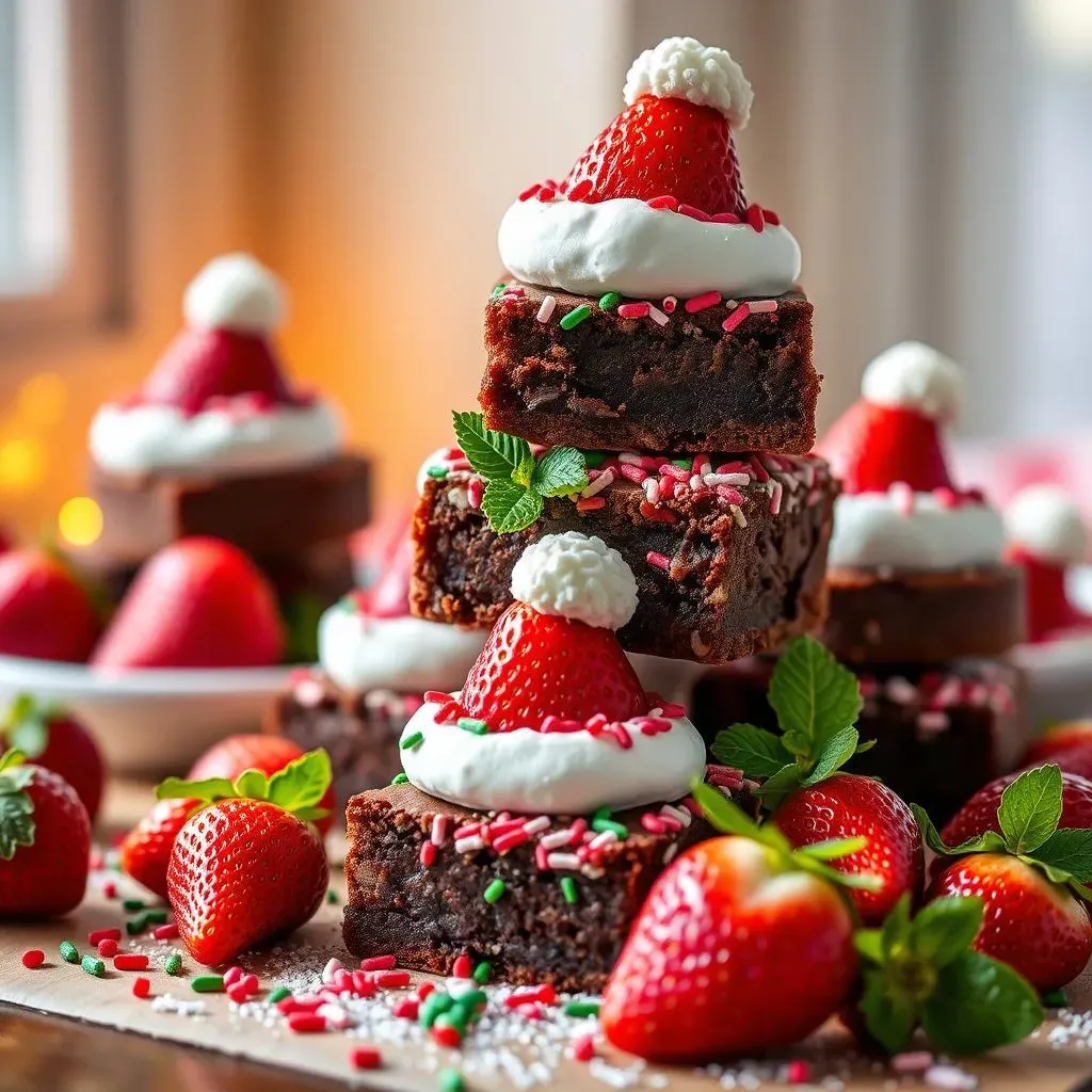 Crafting Your Own Strawberry Santa Hat Brownies: A StepbyStep Guide