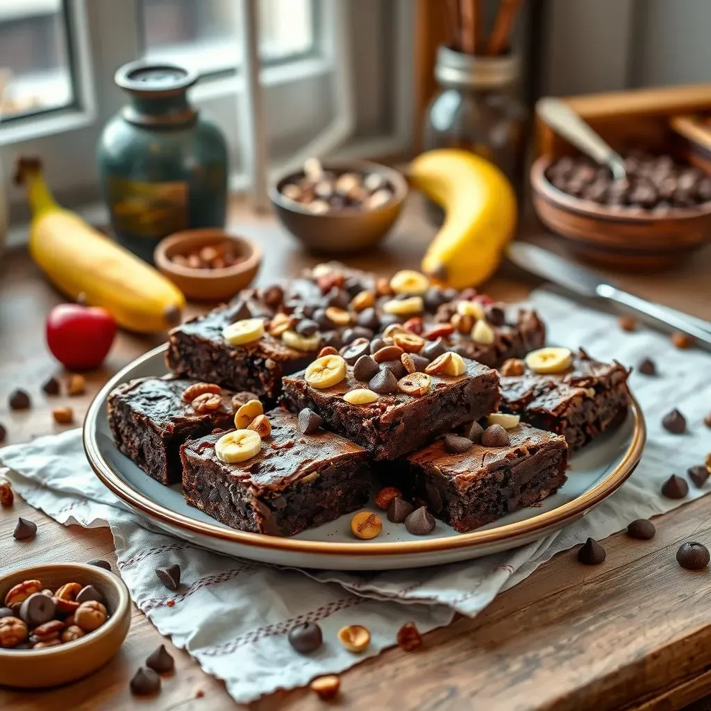 Customize Your Banana and Cacao Brownies: Additions and Variations