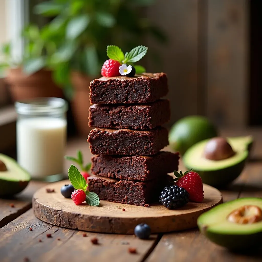 Detoxinista Avocado Brownies: Variations and Serving Suggestions