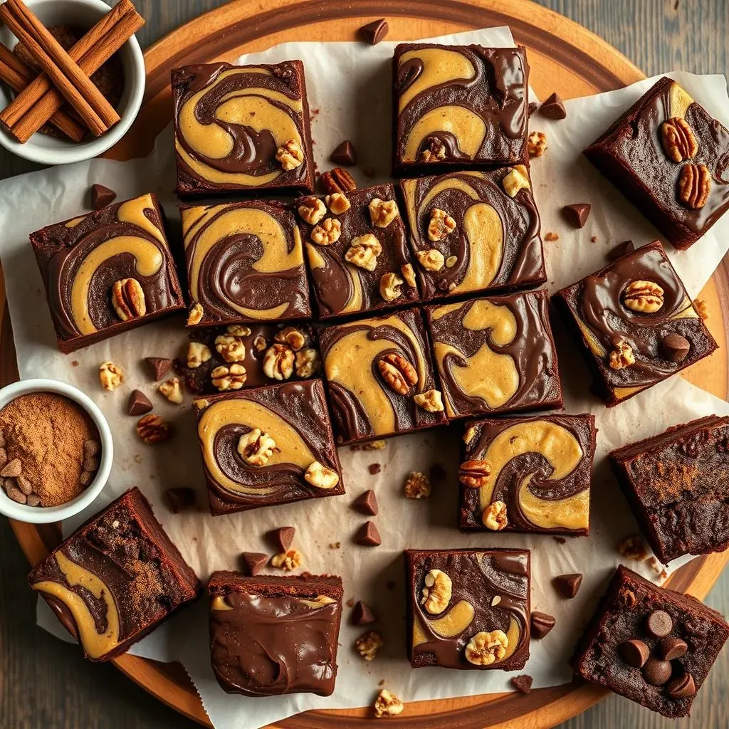 Eggless Banana Brownie Variations and Storage