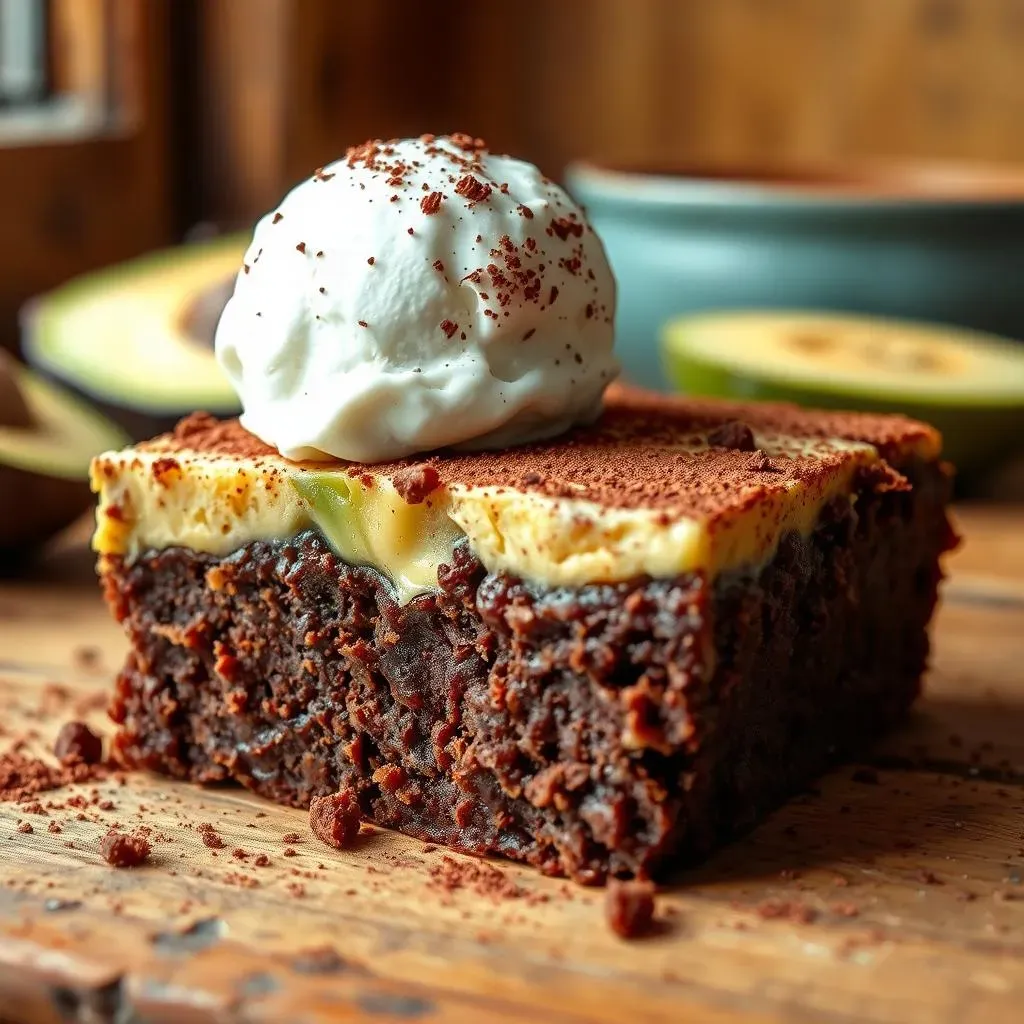 Enjoying Your GuiltFree Avocado Banana Brownies