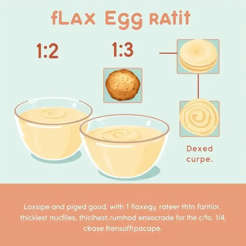 Flax Egg Ratio Variations And Their Impact On Texture