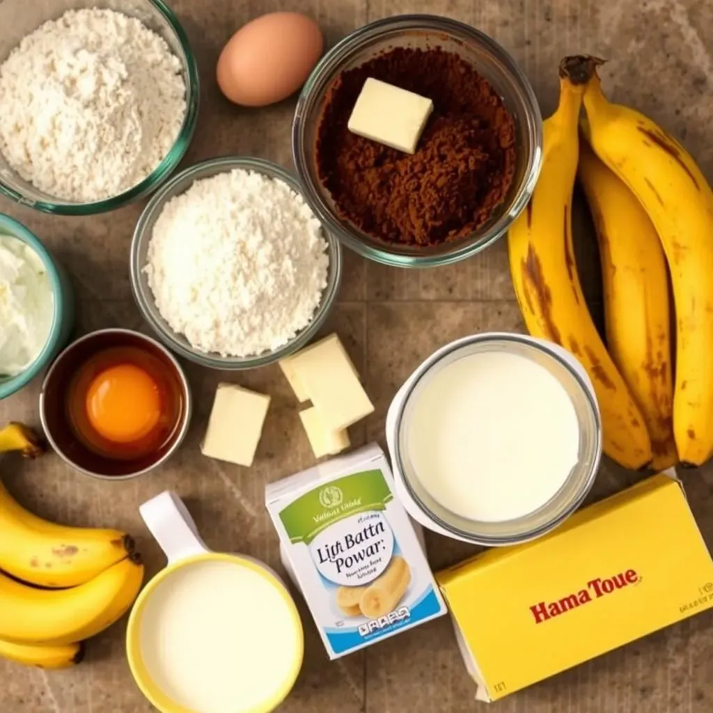 Gathering Your Ingredients: The Banana Pudding Brownies Checklist