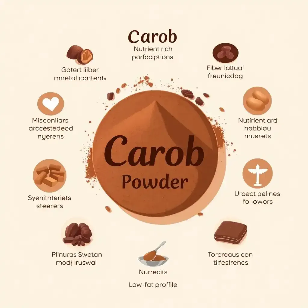 Health Benefits And Nutritional Information Of Carob Powder