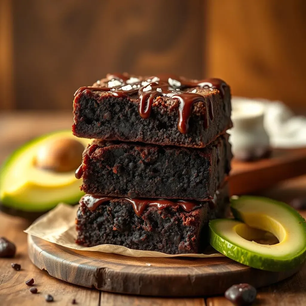 Amazing Healthy Black Bean Avocado Brownies Recipe