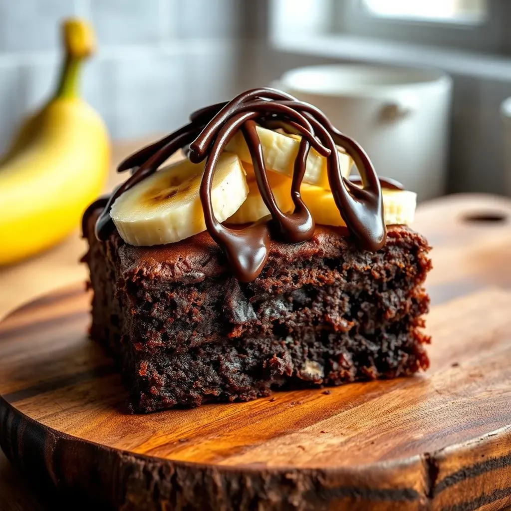 Ultimate Healthy Chocolate Banana Brownies Recipe