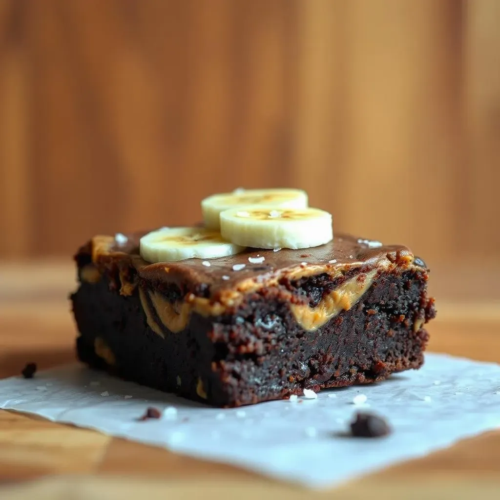 Ultimate Healthy Peanut Butter Banana Brownies Recipe
