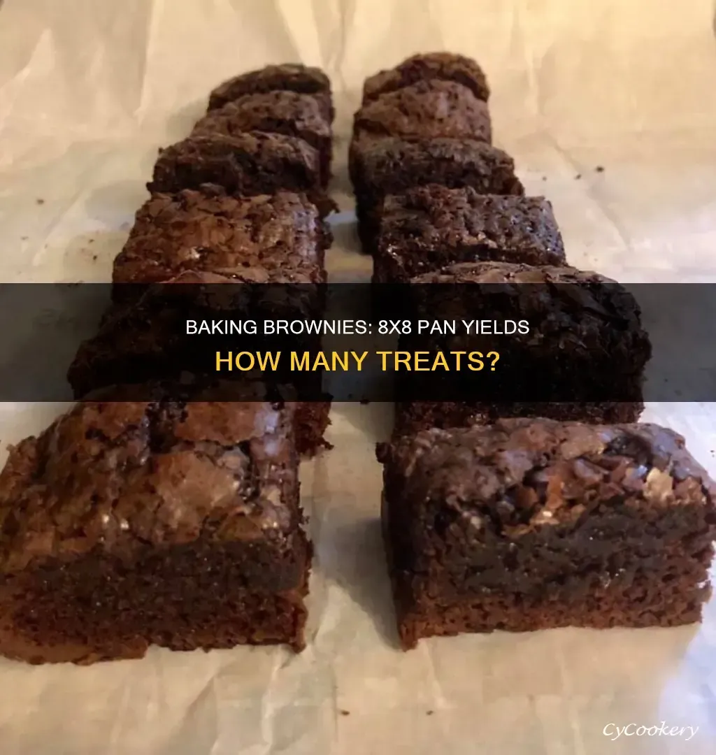 How Many Brownies Typically Fit in an 8x8 Pan?