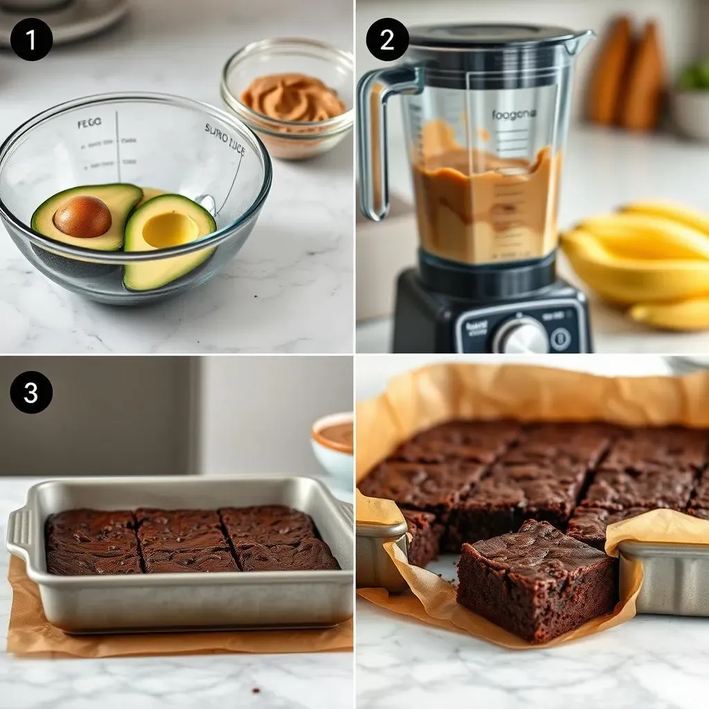 How to Bake Fudgy Avocado Applesauce Brownies