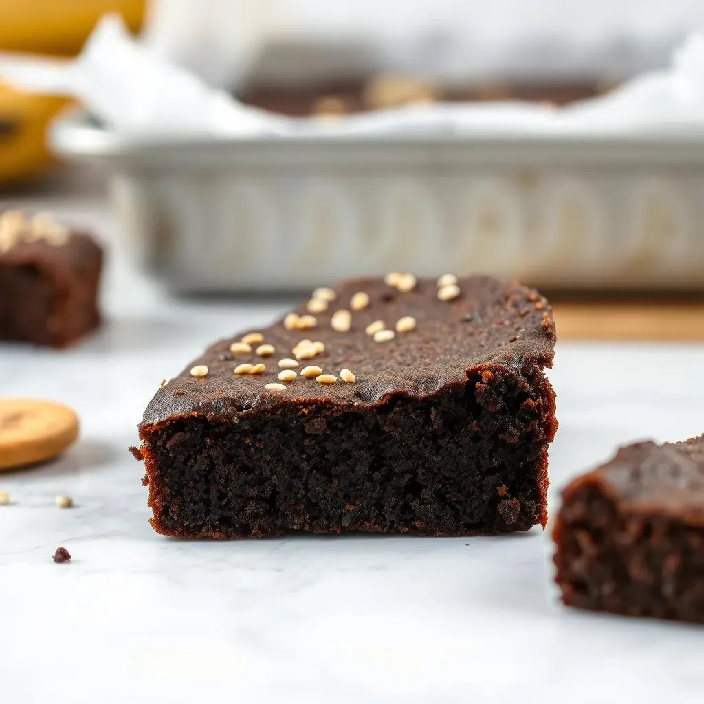 How to Make 3 Ingredient Vegan Banana Brownies: StepbyStep