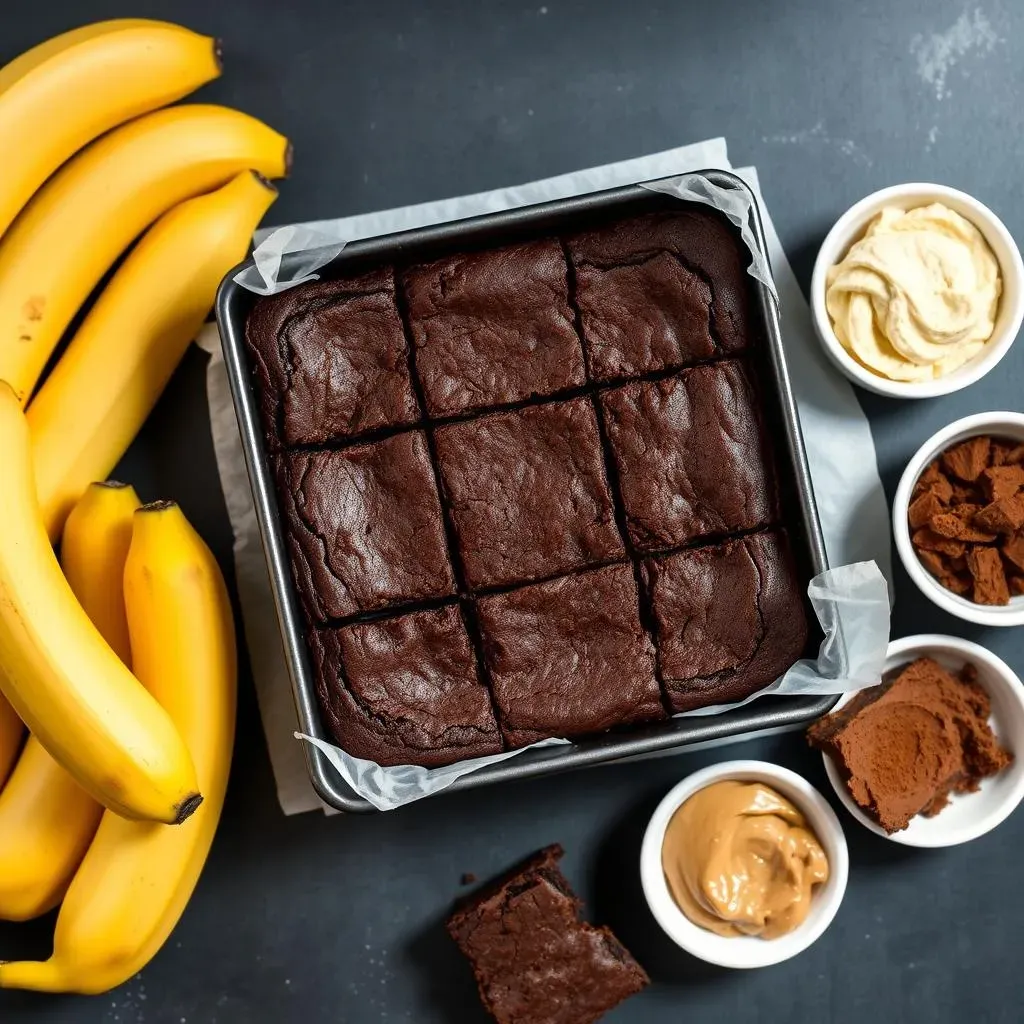 How to Make 3Ingredient Healthy Banana Brownies: StepbyStep