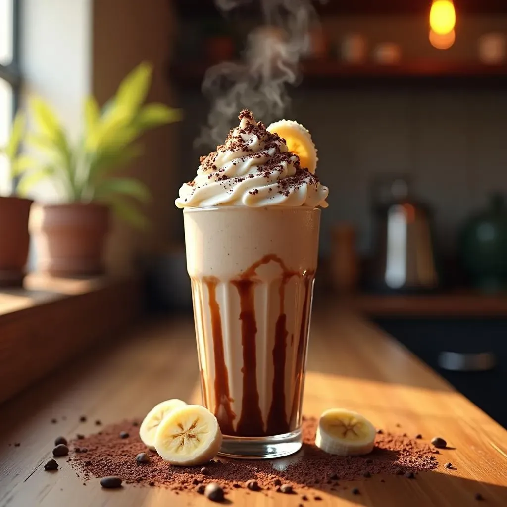 How to Make a Delicious Banana Brownie Milkshake