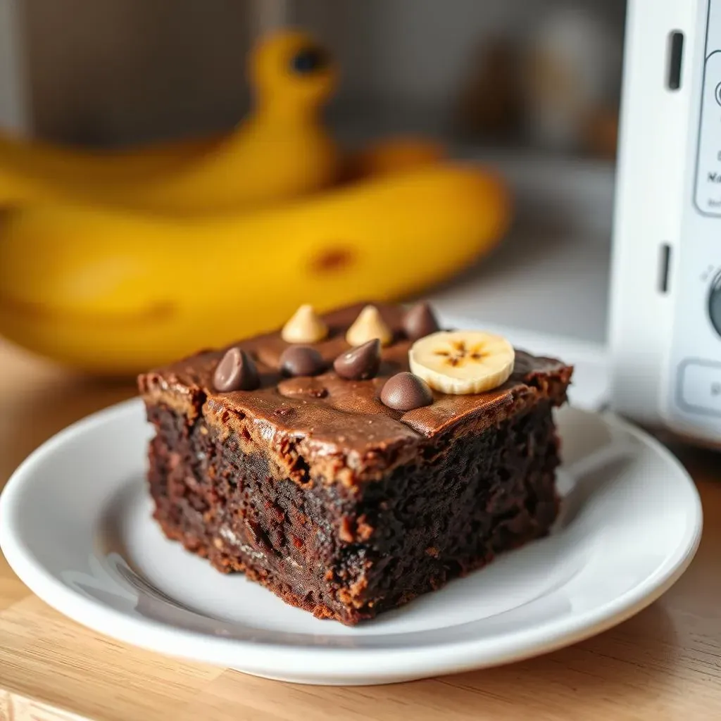 How to Make Microwave Banana Brownies: StepbyStep