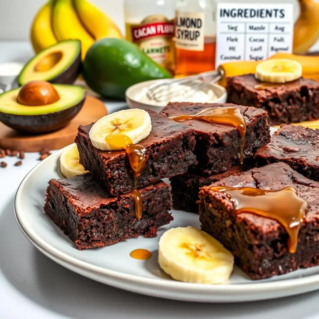 Ingredients and Substitutions for Avocado Banana Brownies