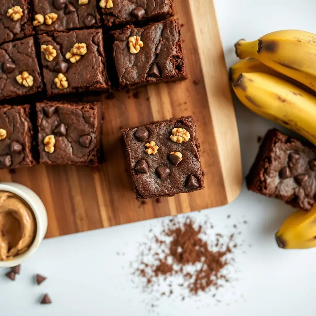 Ingredients for Delicious and Healthy Banana Brownies