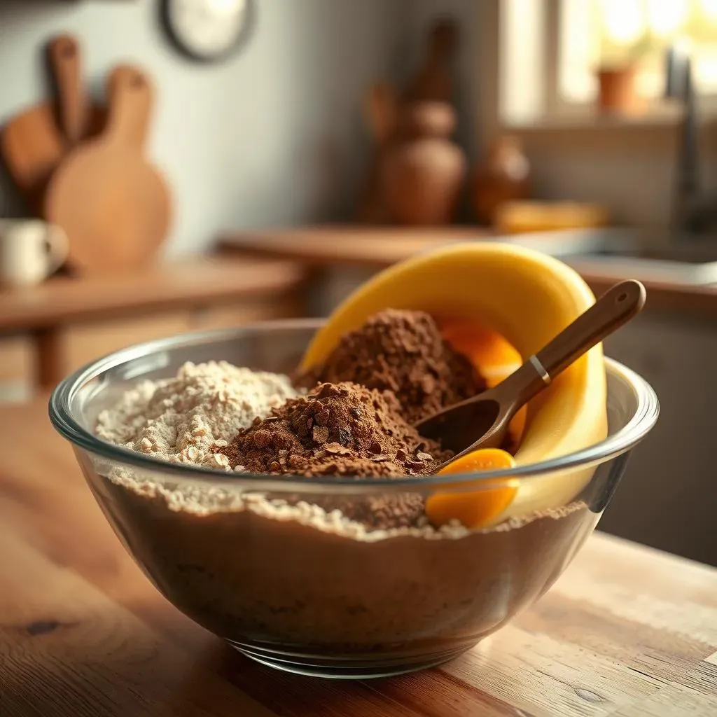 Ingredients for Delicious Banana Brownies (No Peanut Butter!)