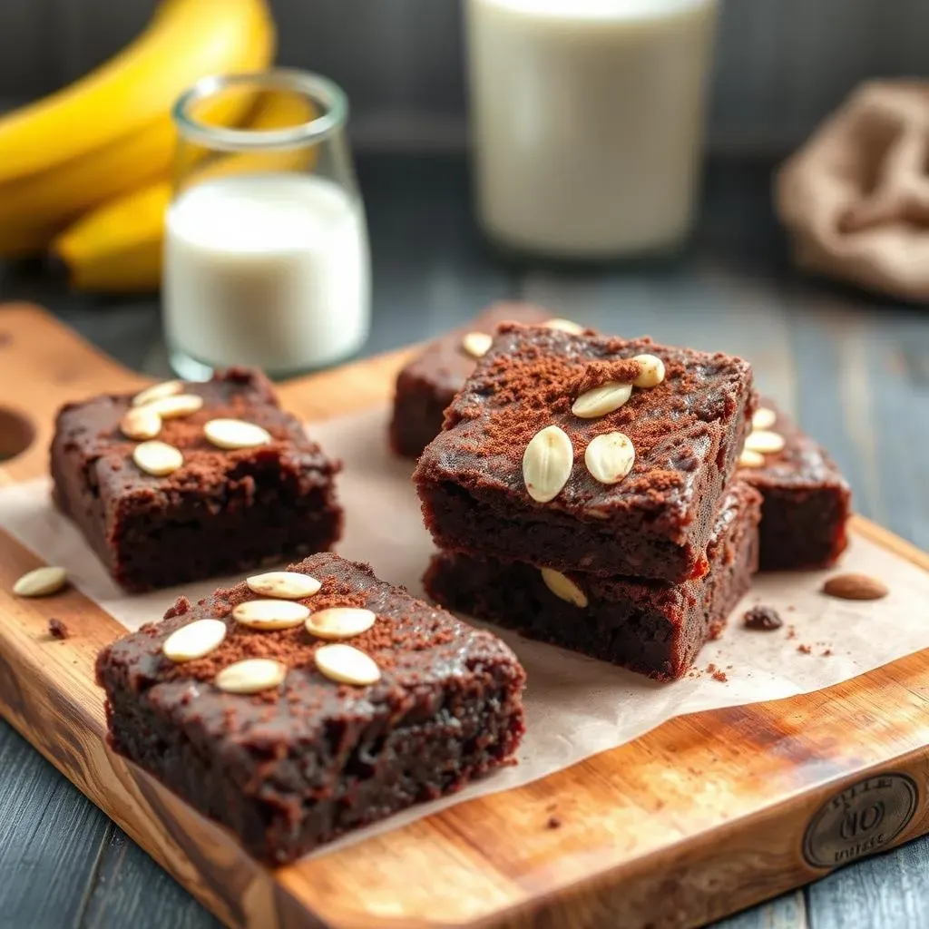 Ingredients for GuiltFree Keto Banana Bread Brownies