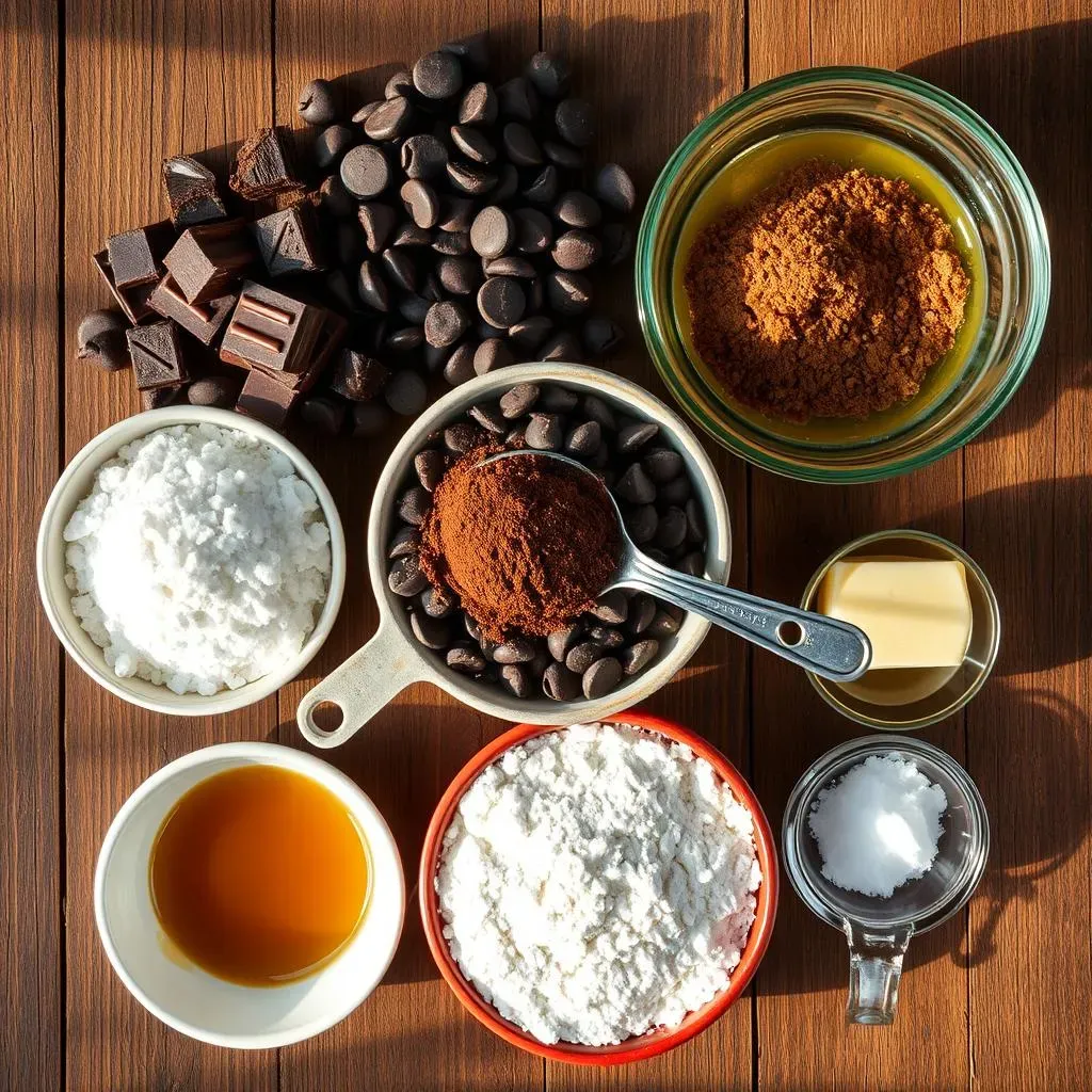 Ingredients for Perfect Brownies Banane Ki Tarkeeb