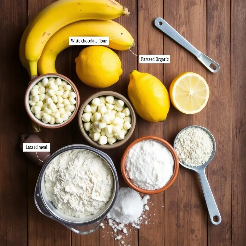 Ingredients for Your Banana Diaries Lemon Brownies