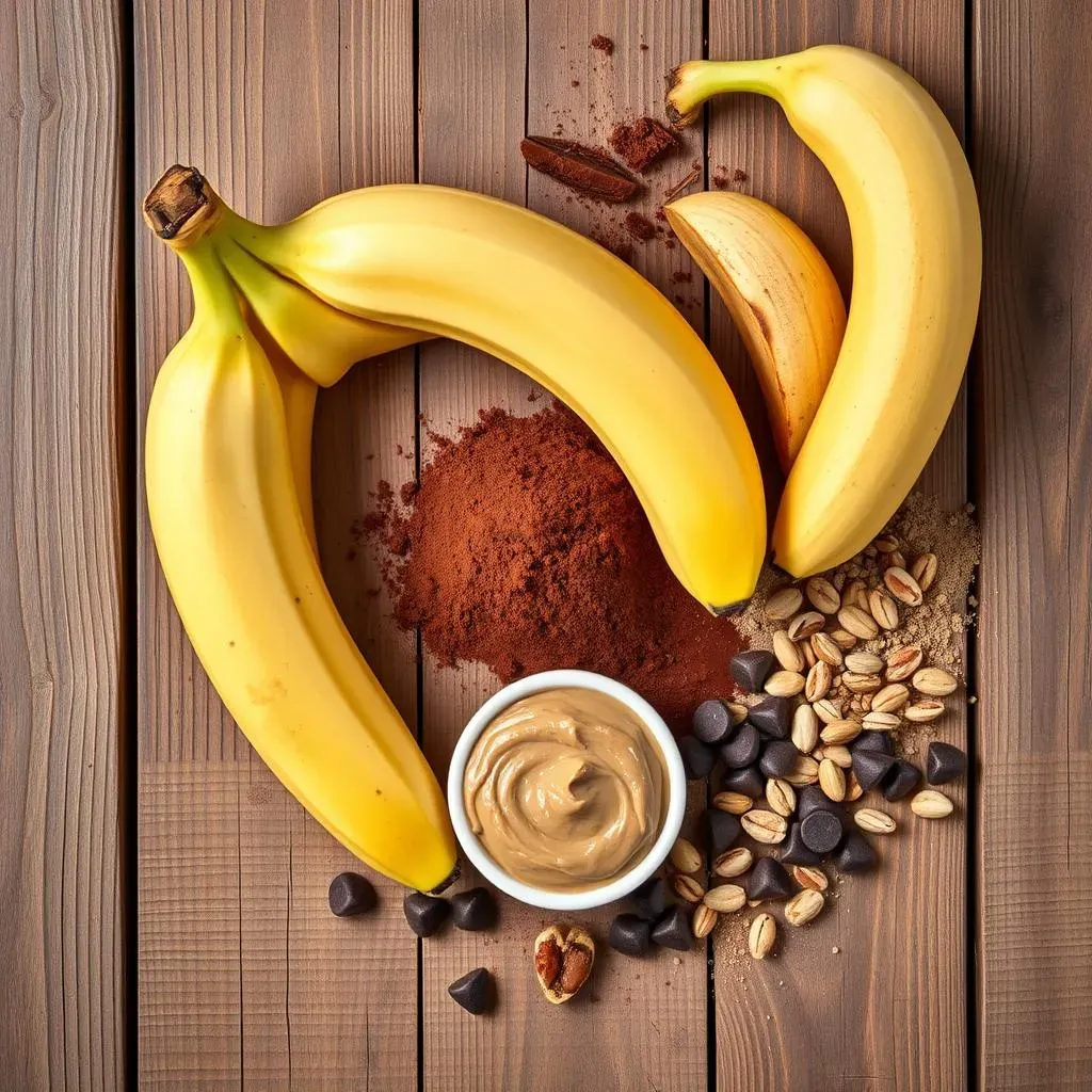 Ingredients for Your Healthy Banana Brownies (and Smart Swaps)