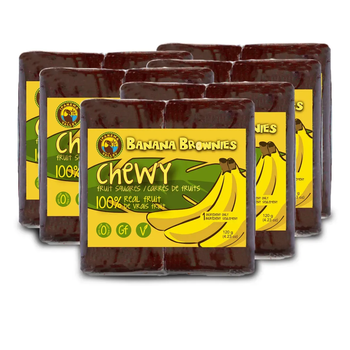 Discover Ipanema Valley Banana Brownies: Pure Fruit Treat