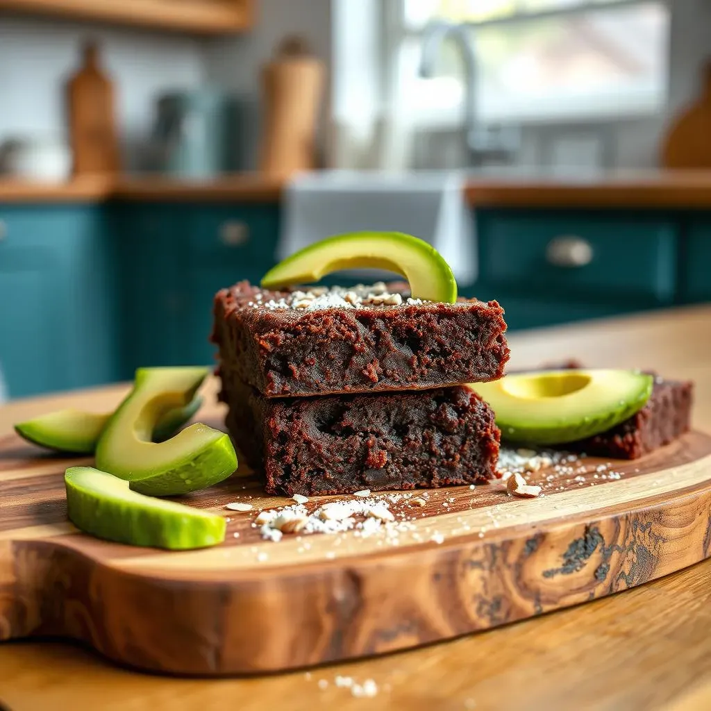 Ultimate Keto Avocado Brownies Almond Flour Recipe