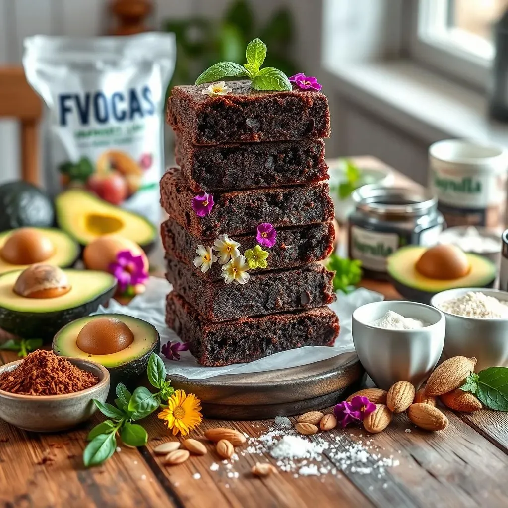 Key Ingredients for Perfect SugarFree Avocado Brownies