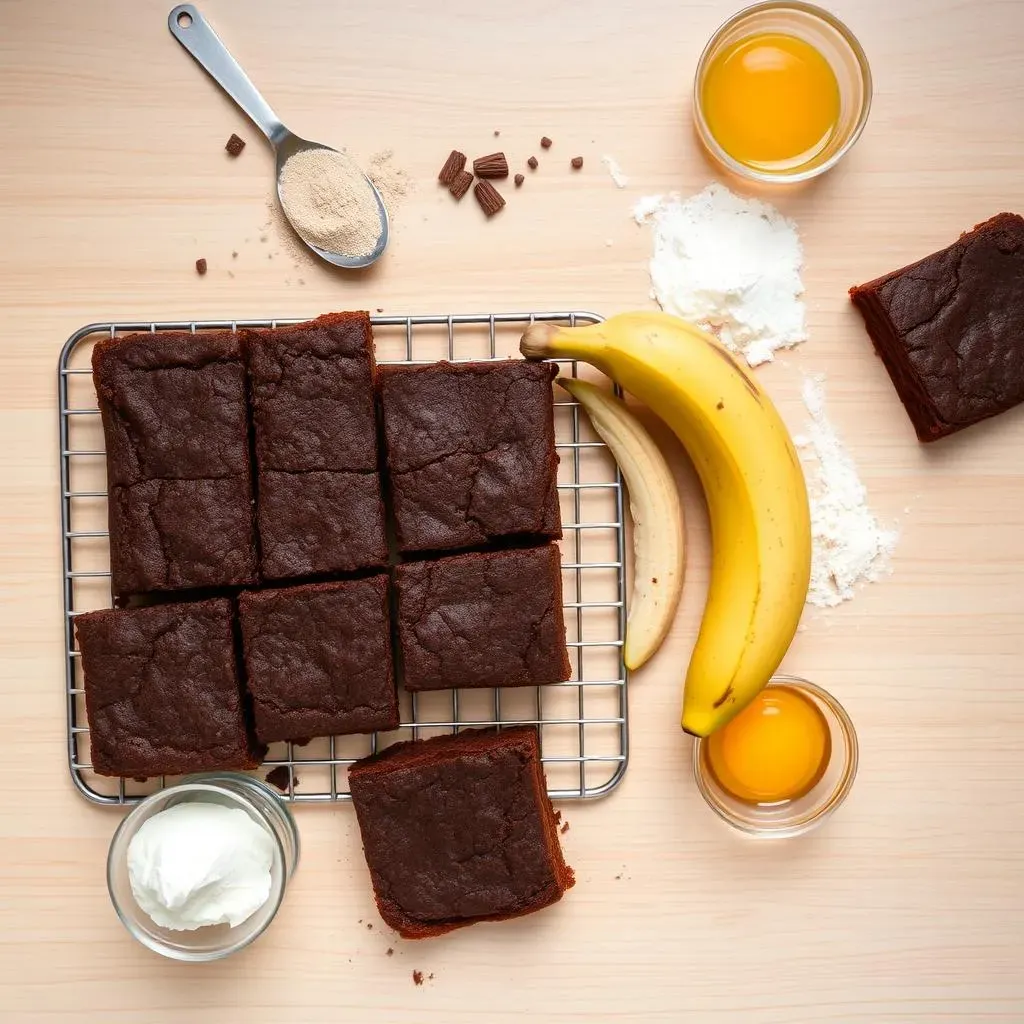 LowCalorie Banana Brownies Recipe: Ingredients and Instructions