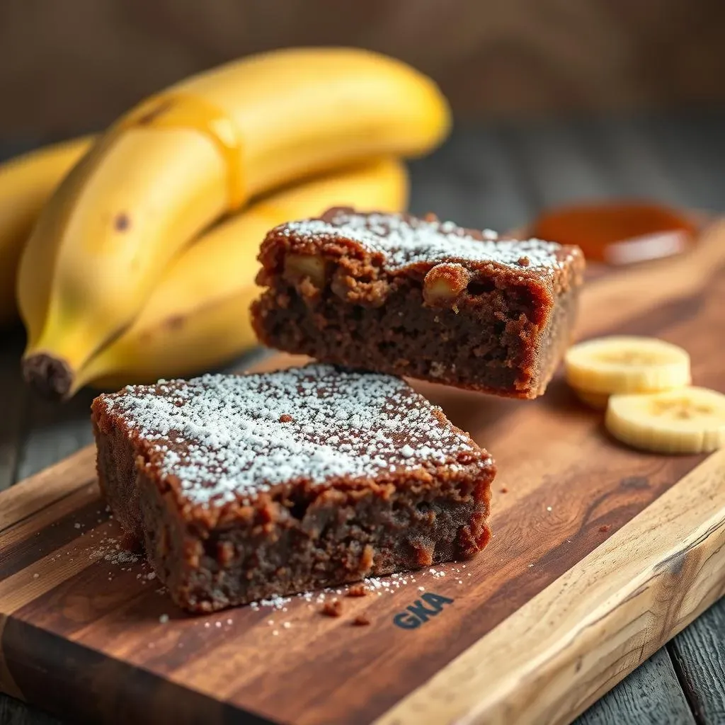 Making the Best Banana Bread Brownies (No Sour Cream Needed)