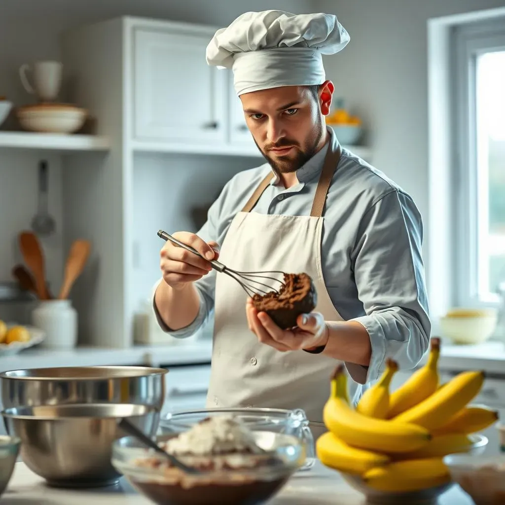 Making the Best Banana Bread Brownies