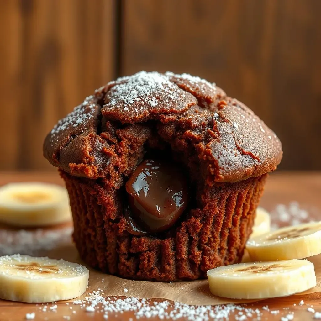 Making the Perfect Banana Brownie Muffins