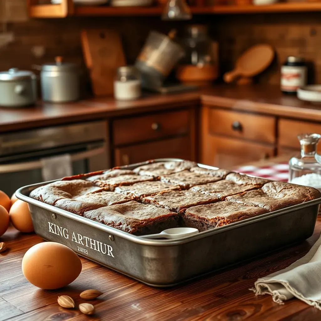 Making the Perfect King Arthur Almond Flour Brownies