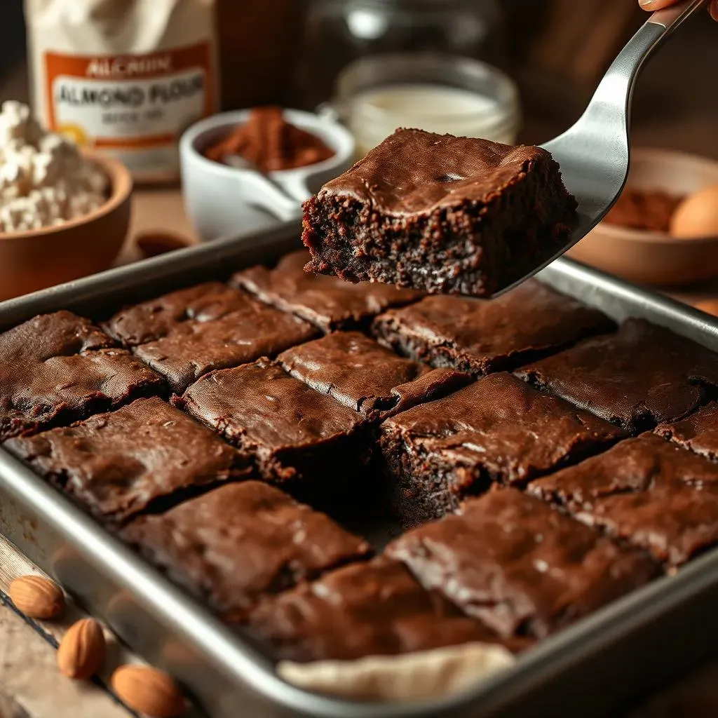 Making the Perfect Low Carb Brownies with Almond Flour