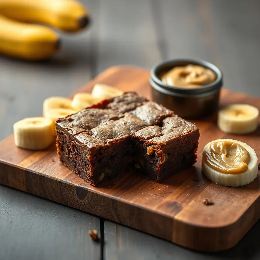 Making Your 3 Ingredient Banana Peanut Butter Brownies