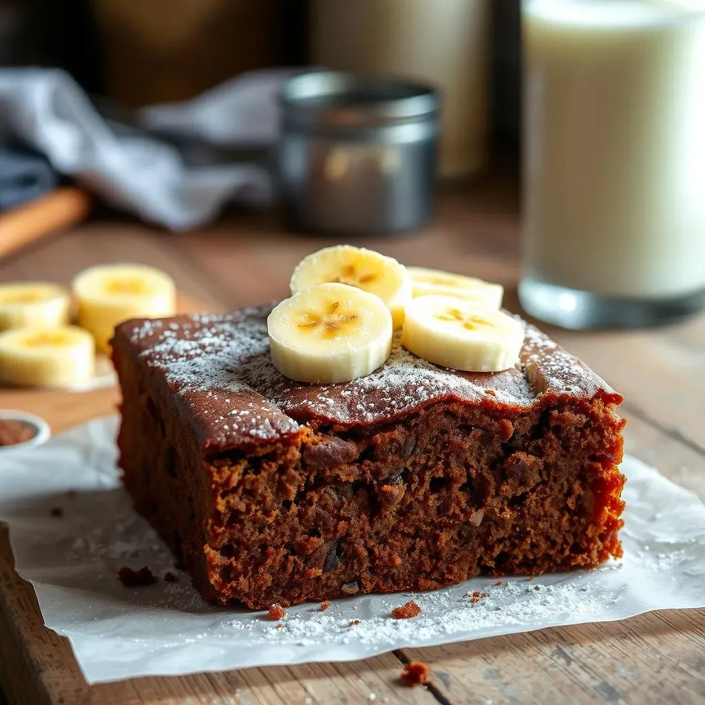 Making Your Banana Bread Brownie Magic