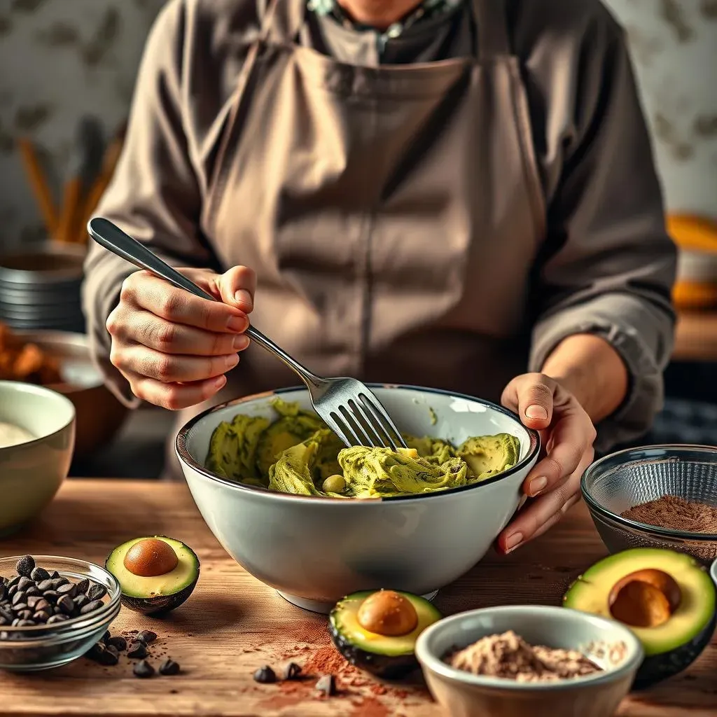 Making Your DairyFree Avocado Brownies