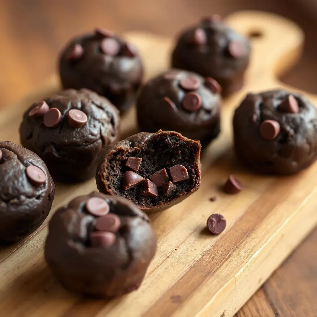 Making Your NoBake Almond Flour Brownie Bites