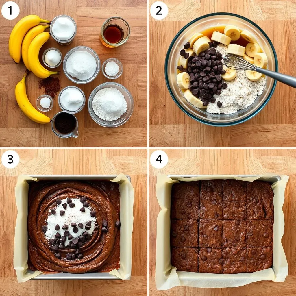 Making Your Own Eggless Banana Brownies: StepbyStep