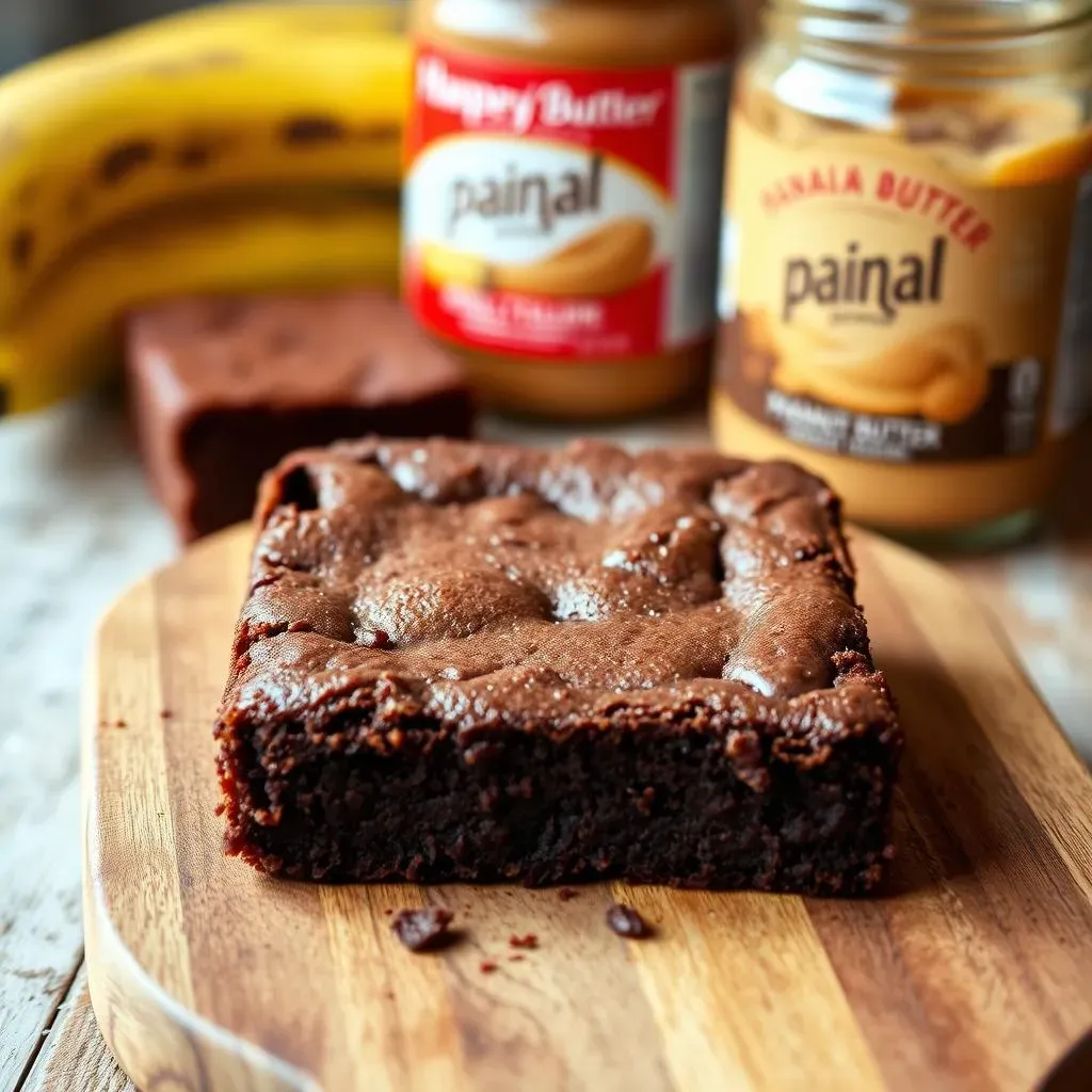 Making Your Own Flourless Banana Peanut Butter Brownies