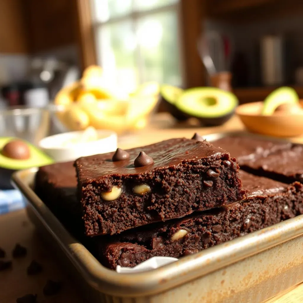 Making Your Own Fudgy Avocado Banana Brownies