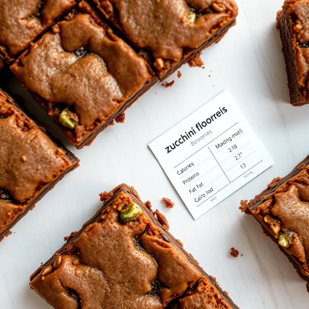 Nutrition Information for Zucchini Almond Flour Brownies