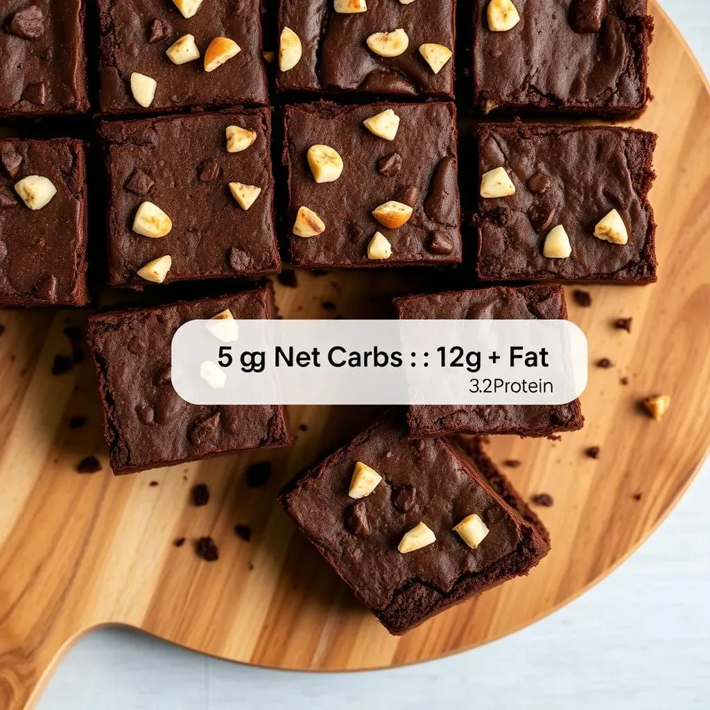 Nutritional Information for Keto Chocolate Banana Brownies