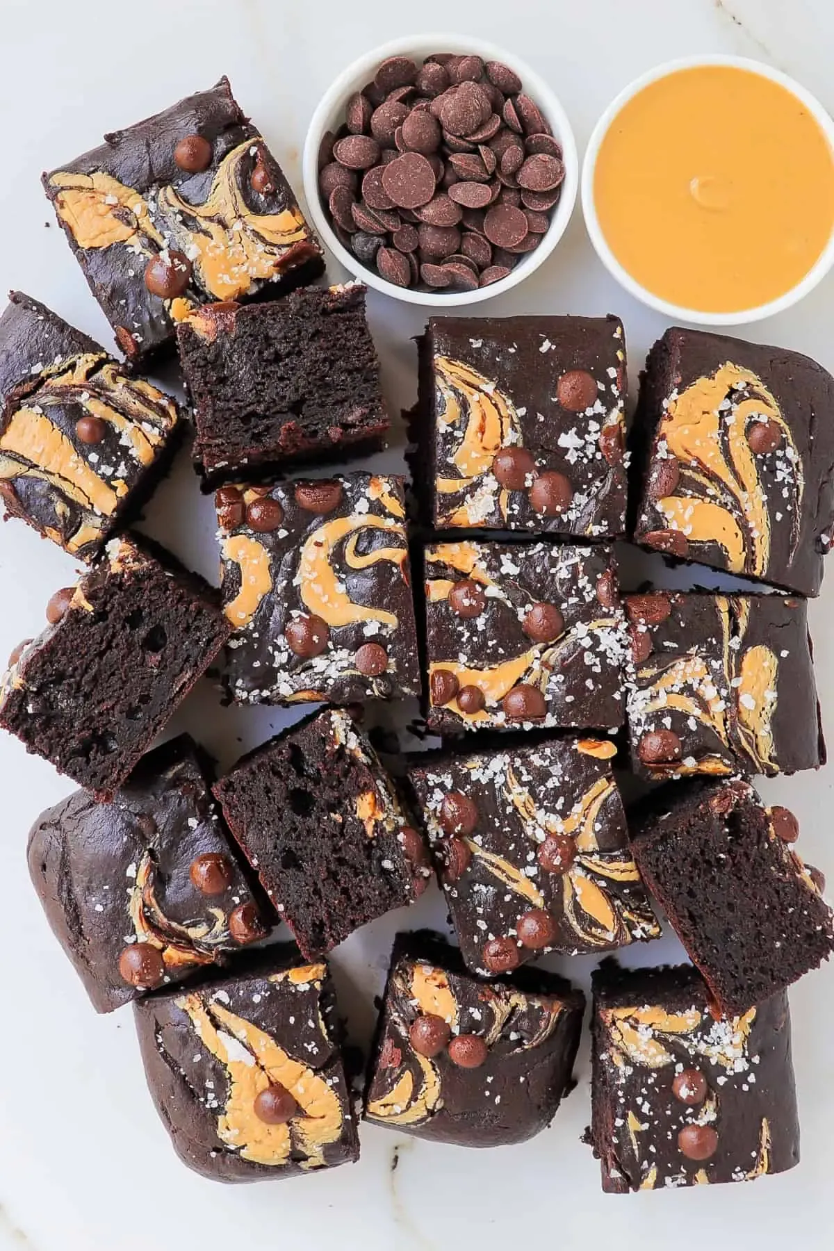 Perfect peanut butter banana cocoa brownies treat