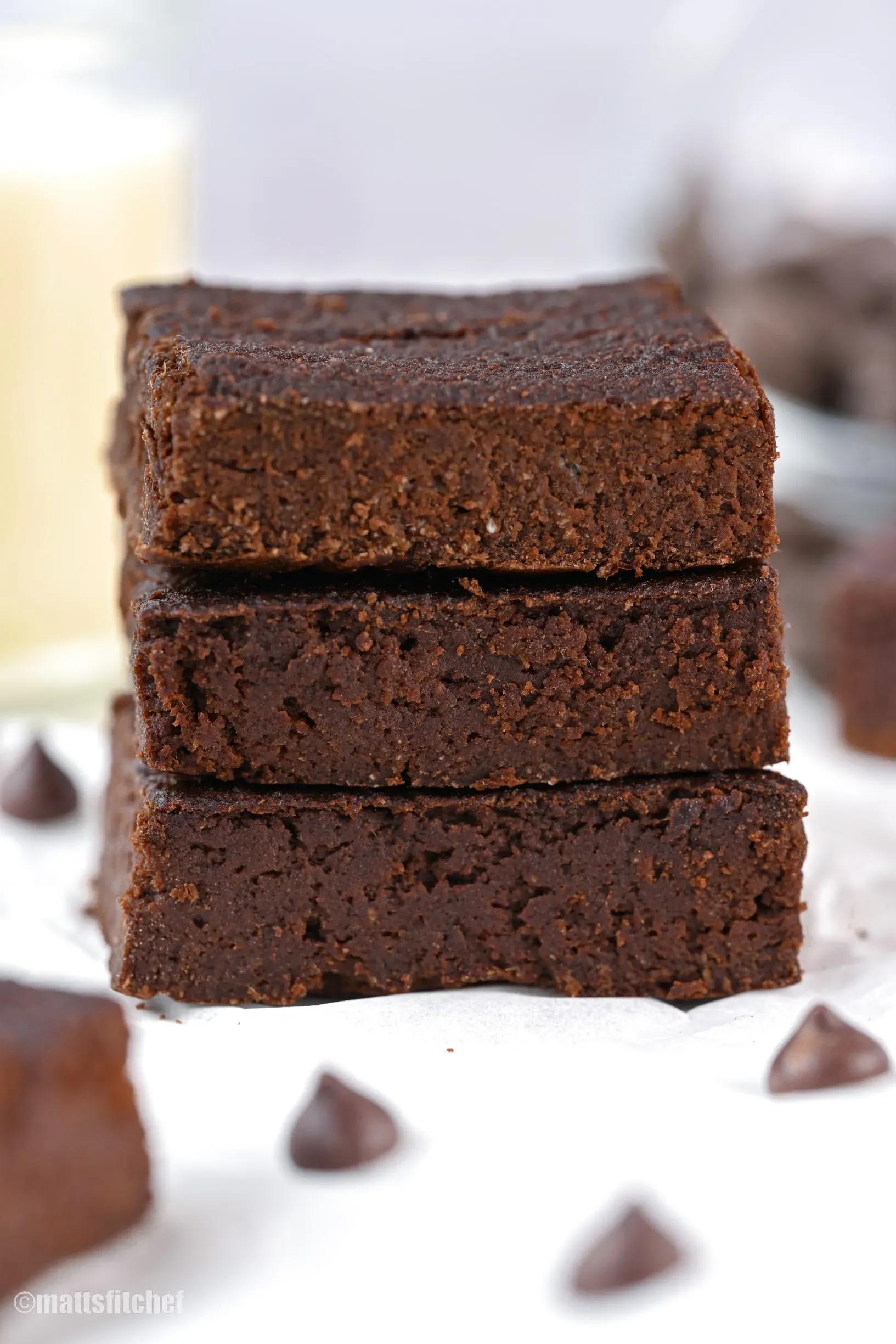Simple Protein Brownies with Banana Recipe