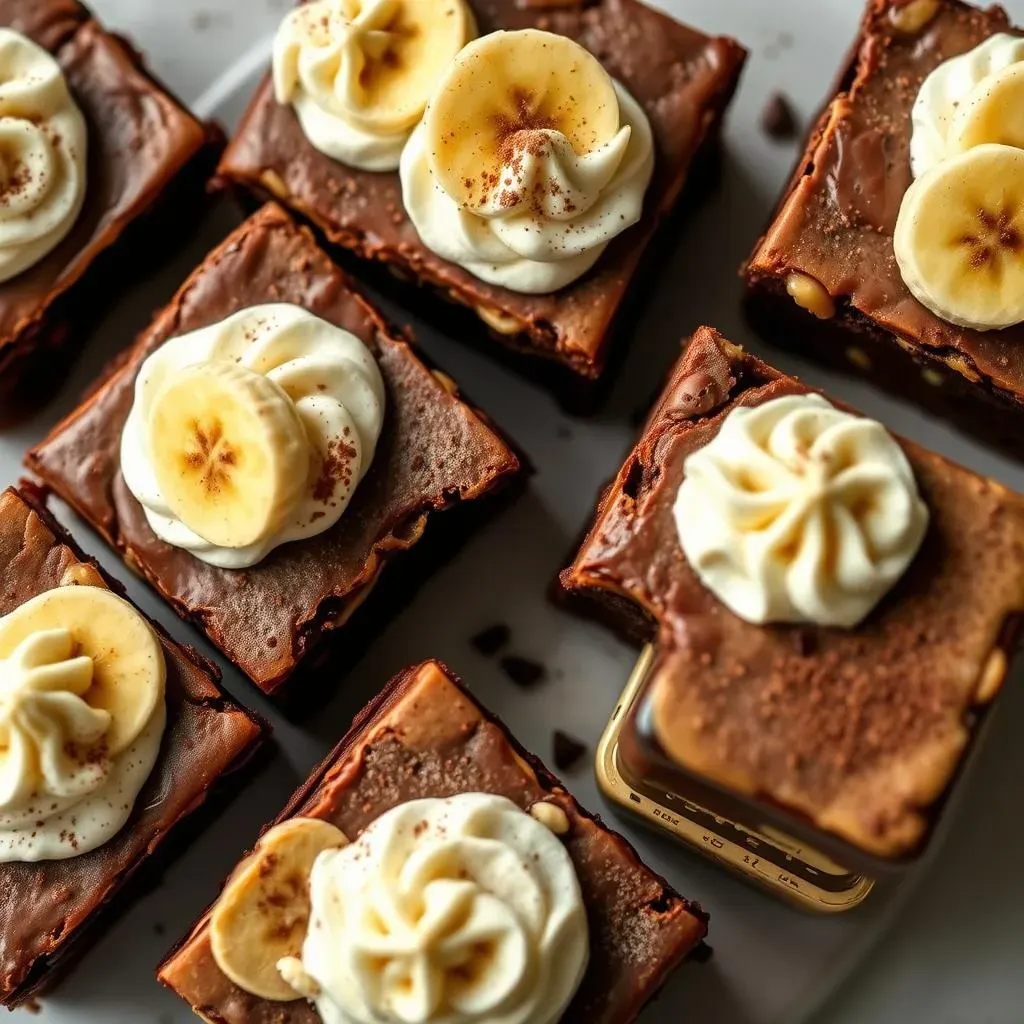 Serving and Storing Your Decadent Banana Pudding Brownies