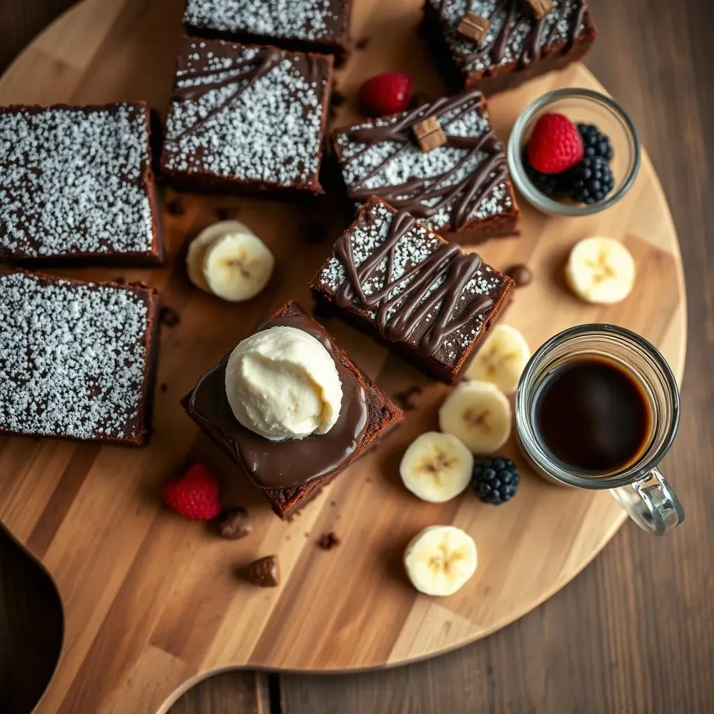 Serving and Storing Your Delicious Banana Chocolate Brownies